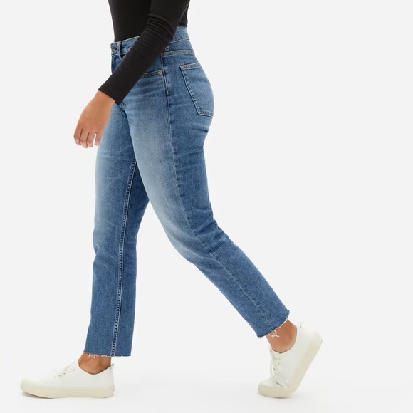 Everlane Jeans Everlane Original Cheeky Crop Jeans Poshmark